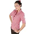 STOCKERPOINT TRACHTENBLUSE Charo rot Carmenstil