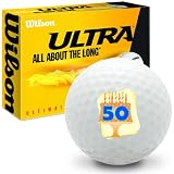 50th Birthday - Wilson Ultra Ultimate Distance Golf Balls