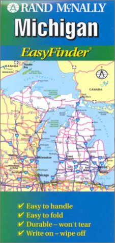 Rand McNally Michigan EasyFinder Map