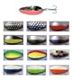 ACME Little Cleo Spoons (1/4 oz. - 3/4 oz.) Size: C-340 (3/4 oz); Color: Hammered Neon Green (HNG)