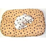 Eigenschaften WILMA Heimtierprodukte  / WILMA Liegekissen 90 x 60 x 6cm Beige/Pfote #2007-410
