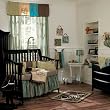 Bali - Four Piece Crib Set (quilt, bumper, sheet, dust ruffle)