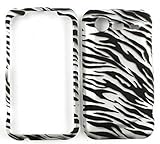 HTC Droid Incredible 2 Transparent Zebra Print Hard Case/Cover/Faceplate/Sn ....