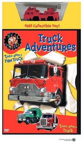 CD-Charts  DVD : Real Wheels - Truck Adventures (There Goes a Truck/Fire Truck/Garbage Truck) With Toy