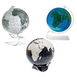 Artline EB-6BPSB Blue Pearl Earthball 6 Inch Globe with Sculptured Base