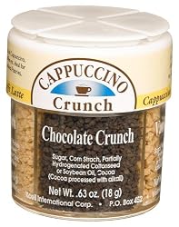 Dean Jacobs 4 Cappuccino Crunch, Regular, 2.16-Ounce Jars (Pack of 4)