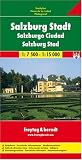 Salzburg, Austria Map (German Edition)