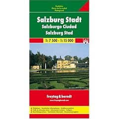 Freytag Berndt Stadtpl�ne, Salzburg - Ma�stab 1:15.000