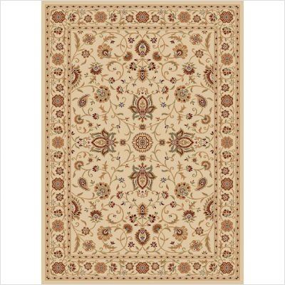 Home Dynamix 3207-100-Madlena-7'10' Round Madlena Area Rug, Ivory