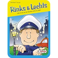 Amigo Spiele 3947 - Rinks & Lechts - Metallbox