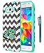 Galaxy Grand Prime Case, Style4U Cute Owl Design Slim Fit Hybrid Armor Case for Samsung Galaxy Grand Prime G530 with 1 Style4U Stylus [Owl Mint Green]