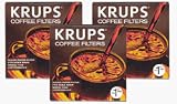 Krups F15C02-3PK Coffeemaker/Urn Paper Filter, 300 Pack