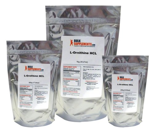 BulkSupplements Pure L-Ornithine HCL Powder (1 Kilogram) On Sale