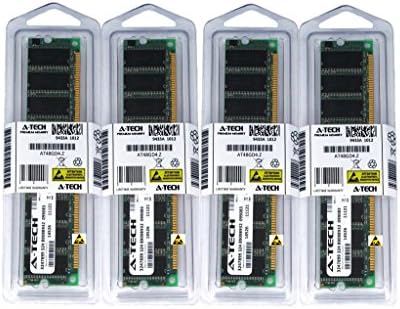2GB KIT (4 x 512MB) For AOpen Motherboard AX4SG Max II AX4SG-L AX4SG-N AX4SG-UL AX4SG-UL s AX4SG-UN AX4SP AX4SP-N. DIMM DDR NON-ECC PC2700 333MHz RAM Memory. Genuine A-Tech Brand.