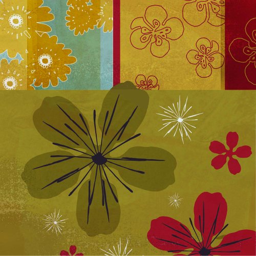 Asian Garden 3 Wall Art – 24×24″
