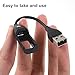 Fitbit Flex Charger, VOMLITE® Replacement USB Charger Cable for Fitbit Flex Band Wireless Activity Bracelet - Fitbit Flex Charging Cable - 7.9