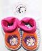 Chaussons antidérapants bébé fille baby boop coton gris 0/6mois