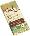 Dina's Organic Chocolate 74% Dark Chocolate with Almond Bits, 2-Ounce Bars (Pack of 20)