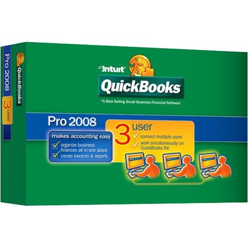 Quickbooks Pro 2008 3 User [OLD VERSION]