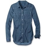 Eddie Bauer Chambray Rain Pocket Shirt
