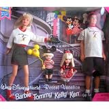 BarbieWaltDisneyWorldResortVacationExclusiveGiftSetwBarbie,Tommy,Kelly&KenDolls(1998)