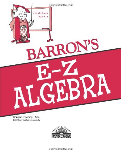 E-Z Algebra (Barron's E-Z Series)