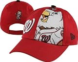Washington Nationals Kids New Era Big Mascot 9Forty Adjustable Hat