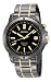 Seiko Men's SNQ045 Perpetual Calendar Black Ion Watch