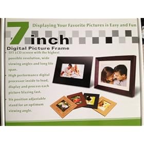 7 Inch LCD Digital Picture Frame