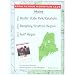 Maine Mountains Trail Map 1: Baxter State Park-Katahdin/Rangeley-Stratton/Gulf Hagas