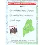 Maine Mountains Trail Map 1: Baxter State Park-Katahdin/Rangeley-Stratton/Gulf Hagas