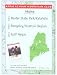 Book Maine Mountains Trail Map 1: Baxter State Park-Katahdin/Rangeley-Stratton/Gulf Hagas