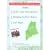 Maine Mountains Trail Map 1: Baxter State Park-Katahdin/Rangeley-Stratton/Gulf Hagas