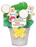 Gourmet Food : Father's Day Golf Themed Cookie Basket