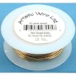 Artistic Wire Beading Craft Wrapping Brass 18 Gauge 30ft