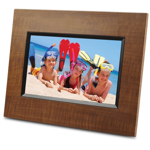ViewSonic Premium Decor DPX702WD-BW 7-Inch Digital Picture Frame