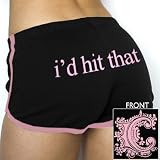 CHIODOS - I'd Hit That - Black Track Shorts