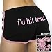 CHIODOS - I'd Hit That - Black Track Shorts
