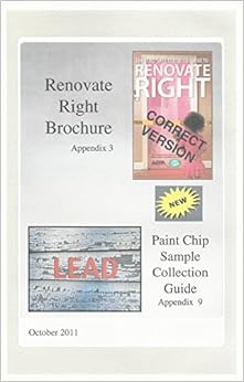 Lead Renovation Right Brochures: US Environmental Protection Agency ...