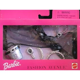 Barbie Fashion Avenue Evening Star Accessories Pack (1999) by Barbie Fashion Avenue, Evening Star Accessories