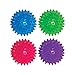 JA-RU Light Up Spike Rubber Ball Flashing Lights Soft Colorful Ball 2.5 Inch 1 Unit 695-1A
