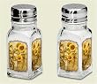 Salt and Pepper Shakers ~ Sunflowers by the Fence  ~ code 255