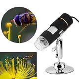 デジタル 50-500x 2mp usb 3.0 8led顕微鏡内視鏡ビデオカメラ拡大鏡