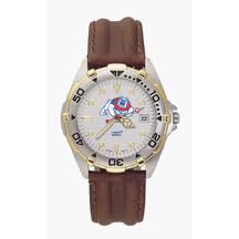 <b>Fresno State Bulldogs NCAA Men's All Star Watch with Leather Band</b>