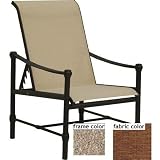 Suncoast Heritage Recliner - Sahara Frame And Vantage Brick Fabric