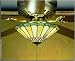 12W Jadestone Carousel Fan Light Ceiling Fixture