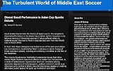 The Turbulent World of Middle East Soccer