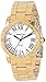 Invicta Women's 14374 Angel Silver Dial Diamond-Accented 18k Gold Ion-Plated Stainless Steel Watch