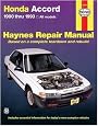 Honda Accord, 1990-1993 (Haynes Manuals)