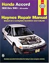 Honda Accord, 1990-1993 (Haynes Manuals)